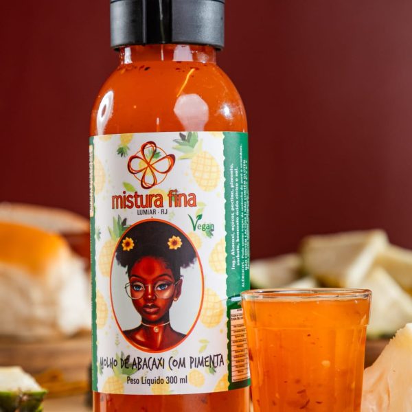 Molho de abacaxi com pimenta