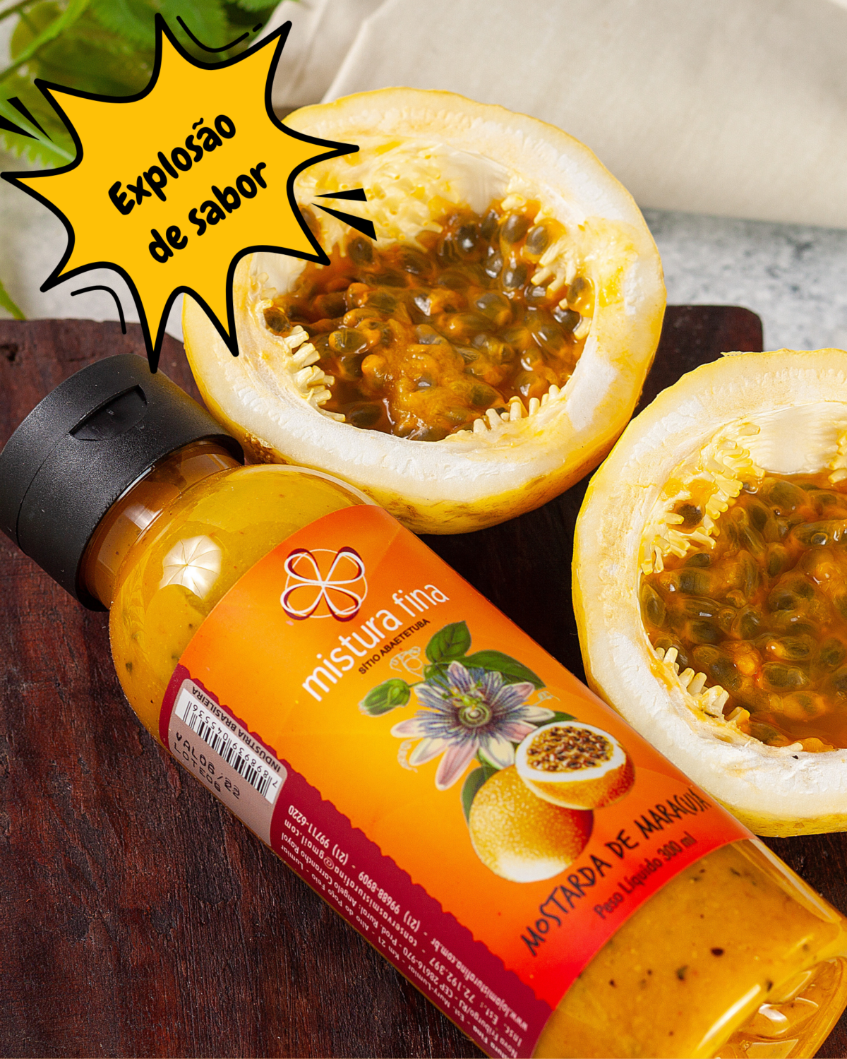 Mostarda de maracujá