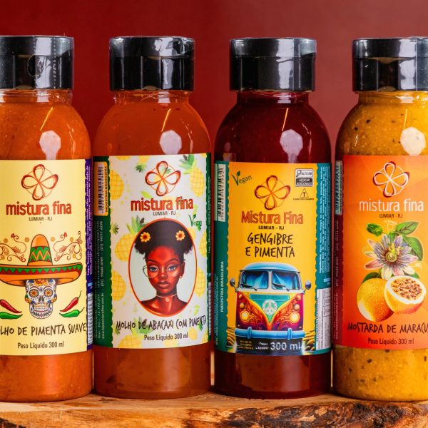 Combo de molhos para salada