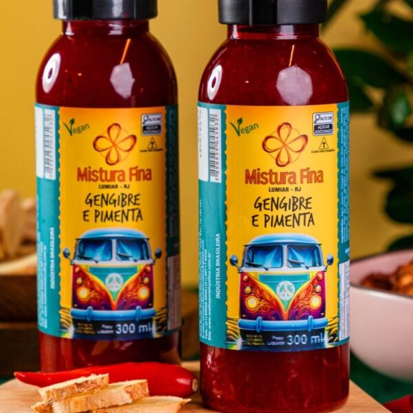 Molho de Gengibre e Pimenta 300ml